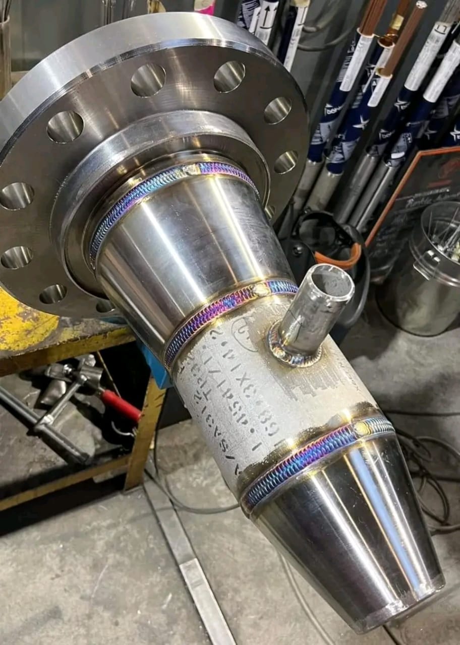 Industrial metalwork